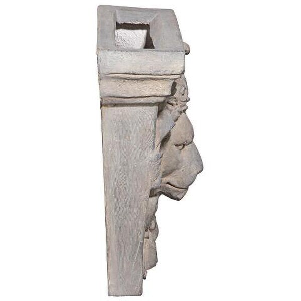 Lion face Architecture Keystone Wall Pocket Decorative archetypal artwork